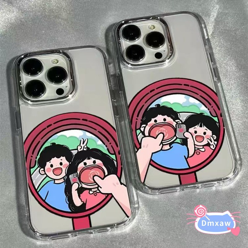 คู่น่ารักเคสโทรศัพท์สําหรับVivo IQOO Z10 Z9 Turbo + Z9X Z9s Pro U5E U5X U5 U3 U3X Z5X Z3 Z1 5G 4Gปลอ