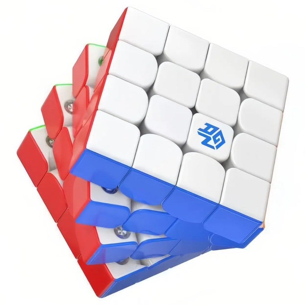 GAN 460 M V2 Magnetic 4x4 Speed Cube เคลือบ UV