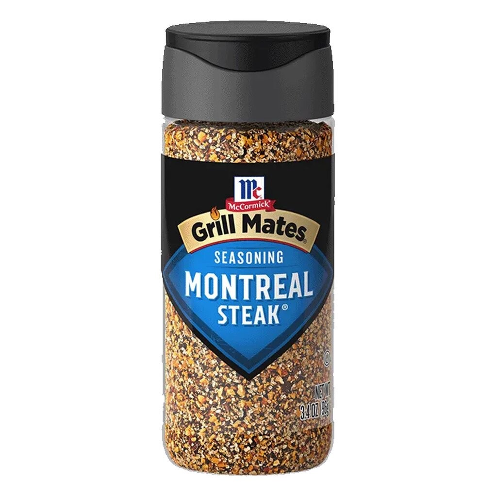 McCormick Grill Mates Montreal Steak Seasoning แม็คคอร์มิคกริลเมทส์เครื่องปรุงรสสเต็ก 96 กรัม (05-7126)