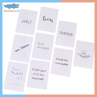 Forthewin คําตอบ Oracle Deck 36 การ์ดข้อความ Keywords และความหมาย Family Gathering Divination Deck รุ่นการ์ดเกม th