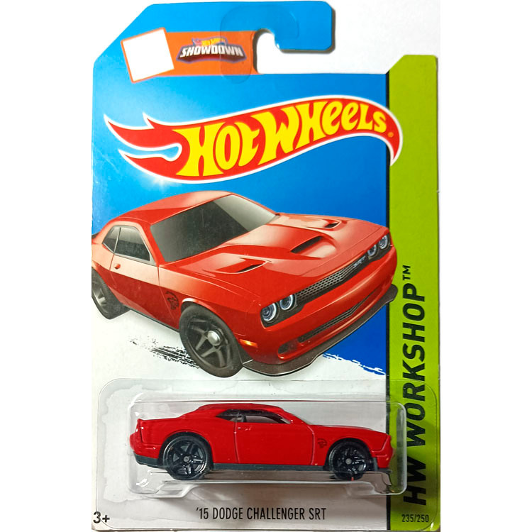 HotWheels HotWheels HotWheels DODGE Hell Cat SRT Muscle Car สีแดง DODGE CHALLENGER SRT