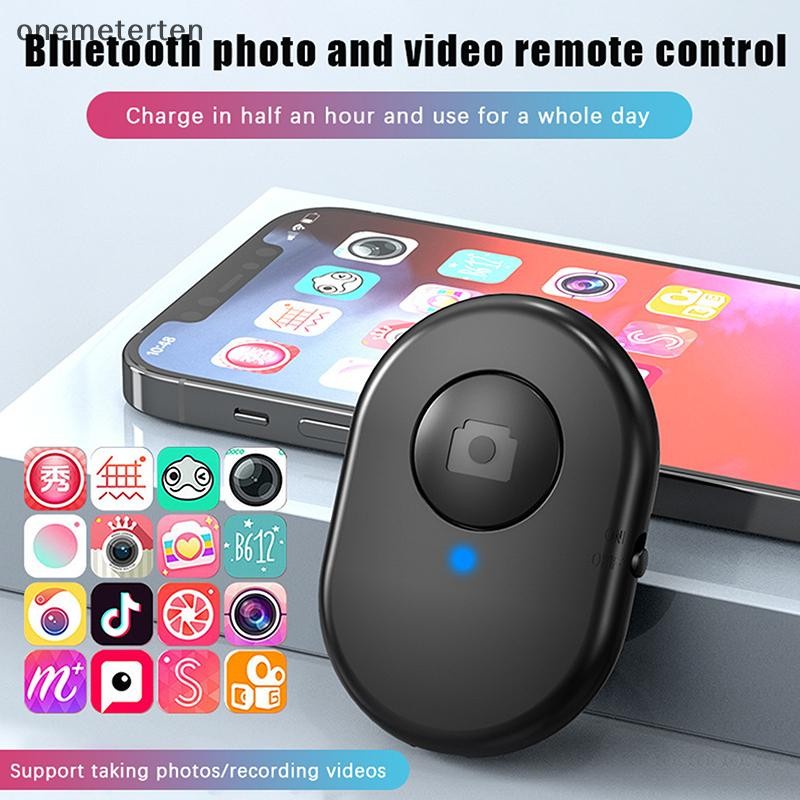 Rten Wireless Charging Timer Patible 4.0 Selfie Stick ปุ่มชัตเตอร์ Selfie Controller N