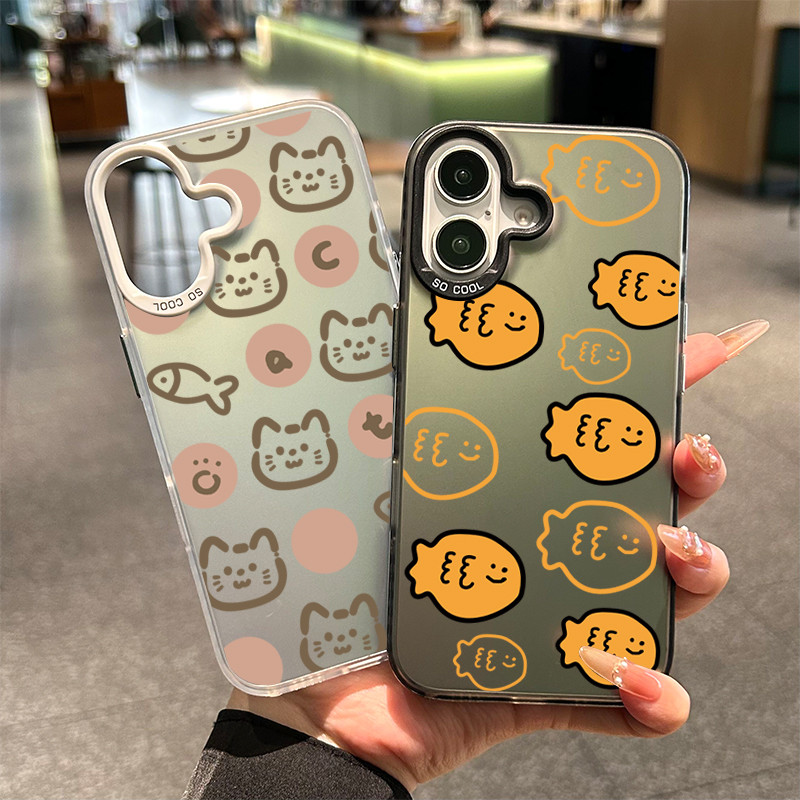 สำหรับ iphone 13 12 11 iPhone 16 15 14 PRO MAX X XS MAX XR 7/8PLUS ปลาตัวเล็กแอปเปิ้ลโทรศัพท์ จัดส่งจากประเทศไทย - รูปที่ 6