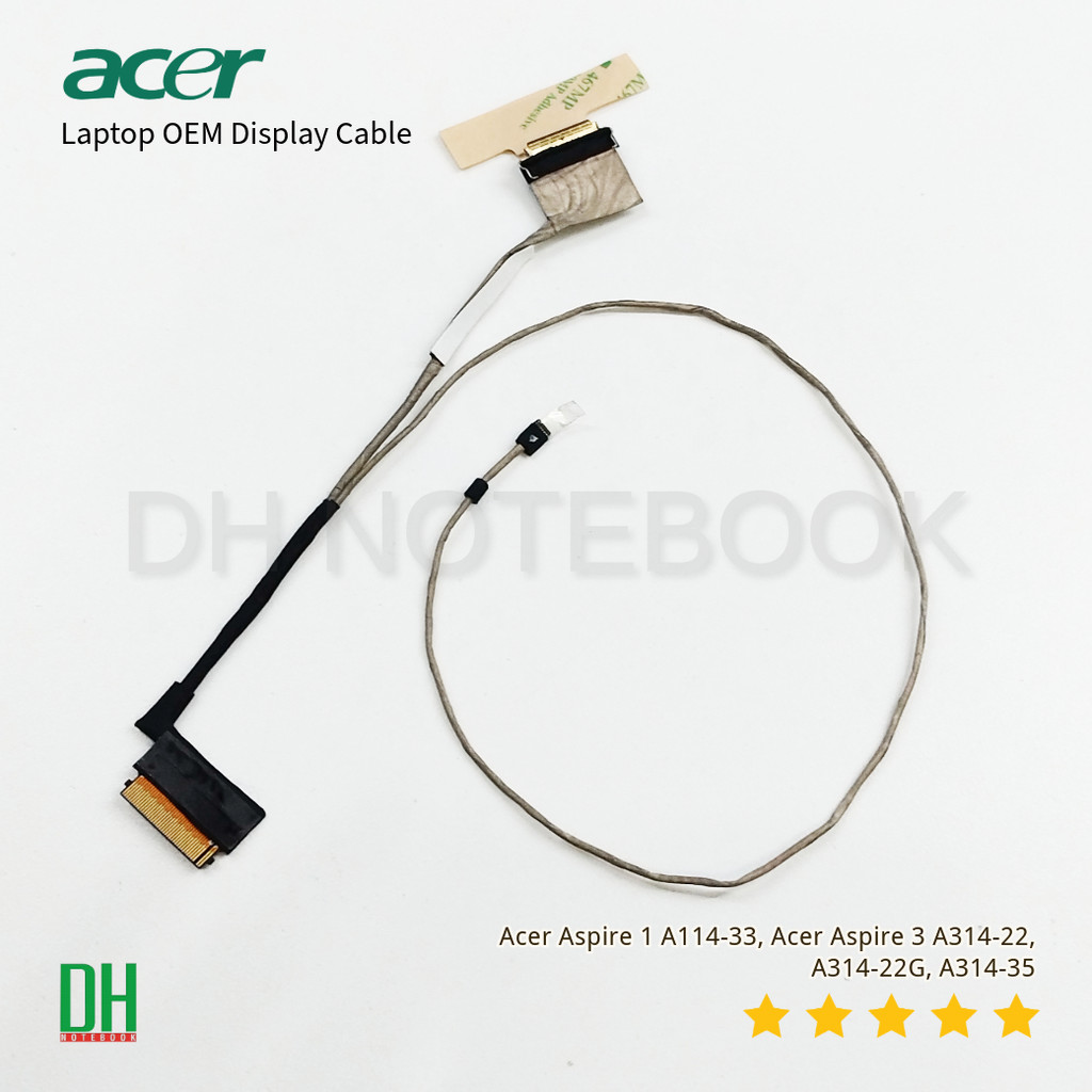 สายแพรจอ LCD โน๊ตบุ๊ค Acer Aspire 1 A114-33, Acer Aspire 3 A314-22, A314-22G, A314-35 อะไหล่ OEM คุณ