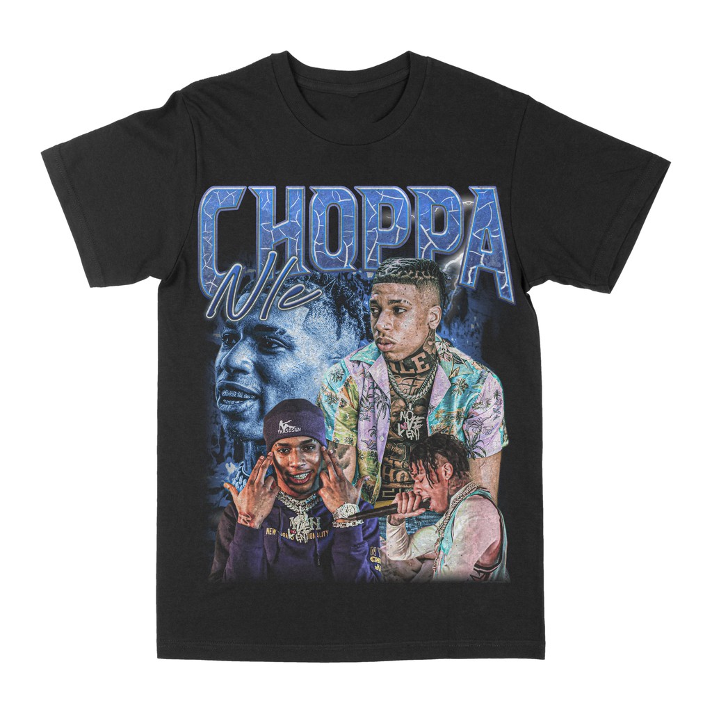 COD NLE Choppa เสื้อยืดกราฟิกผู้ชายผู้หญิงผ้าฝ้าย Tees Retro Hip Hop Rapper Streetwear แขนสั้น Y2k เ