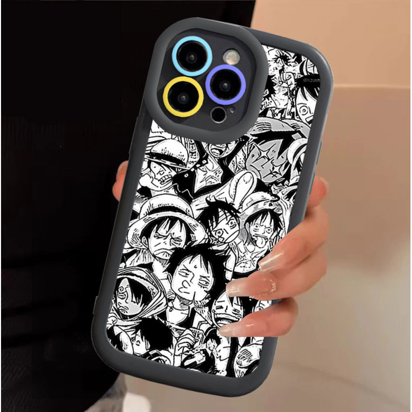 เคสโทรศัพท์ลูฟี่หัวเราะ VIVO Y29 4G Y04 9S Y03 8 Y28 4G 00 5G 7s Y27 Y27s Y36 Y22 Y33S 6 Y35 1 2 Y20