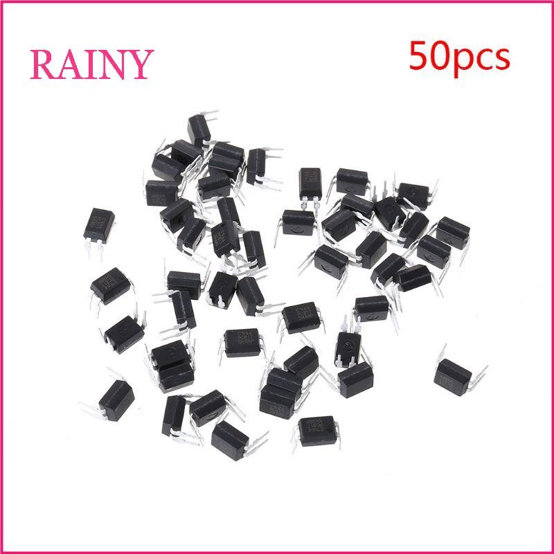 RAINY 50 ชิ้น PC817 PC817C PC817 C PC817 LTV817 K1010B Optocoupler สําหรับ Sharp