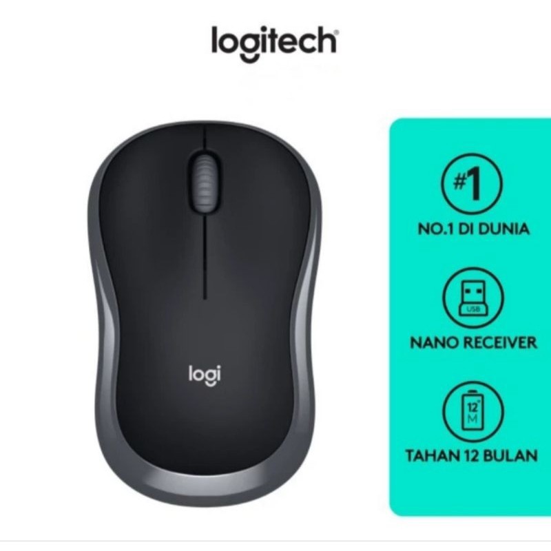เมาส์ไร้สาย Logitech B175 สําหรับ Windows, Mac, ChromeOS