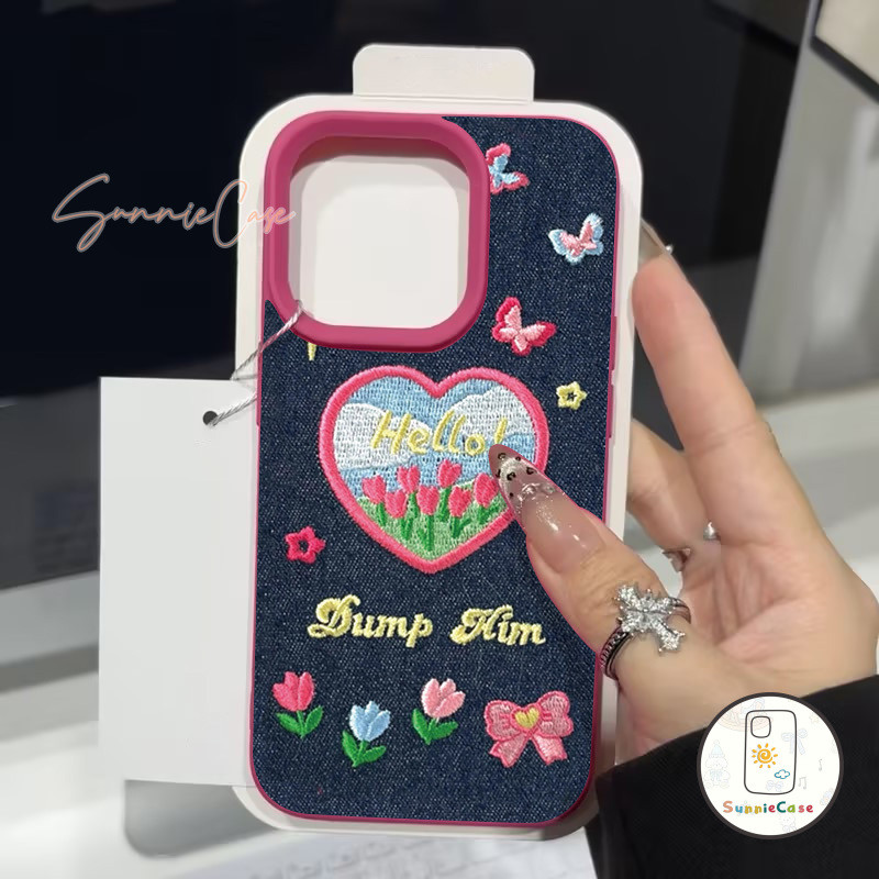 เคสไอโฟน13 รัก สำหรับ IPhone 16 13 12 15 11 14 Pro Max XS X XR 8Plus 7Plus Max 7 8 13 Plus SE เชลล์นุ่มพื้นผิวหนัง เคส