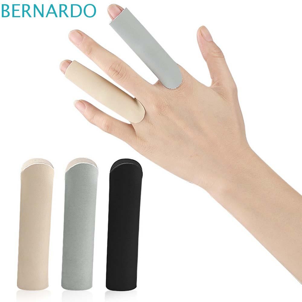 BERNARDO แขนนิ้ว, เครื่องมือดูแลมือ Finger Bunion Pads อุปกรณ์ป้องกันนิ้วครอบคลุม, สบายหนัง PU Corre