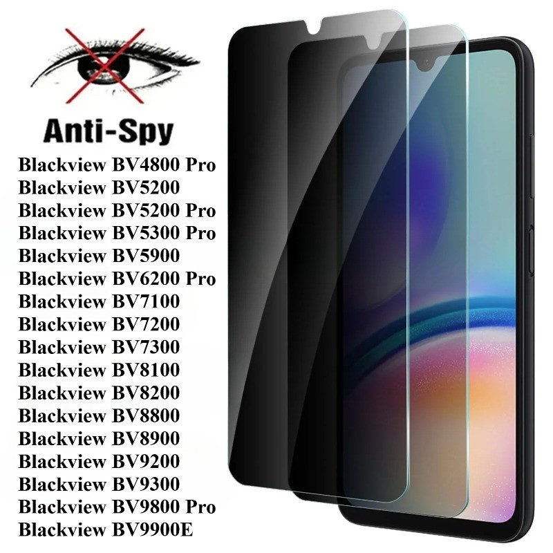 1-3 ชิ้นป้องกันการระเบิด‌ กระจกนิรภัยสําหรับ Blackview BV9900E BV9800 BV9300 BV9200 BV8900 BV8800 BV