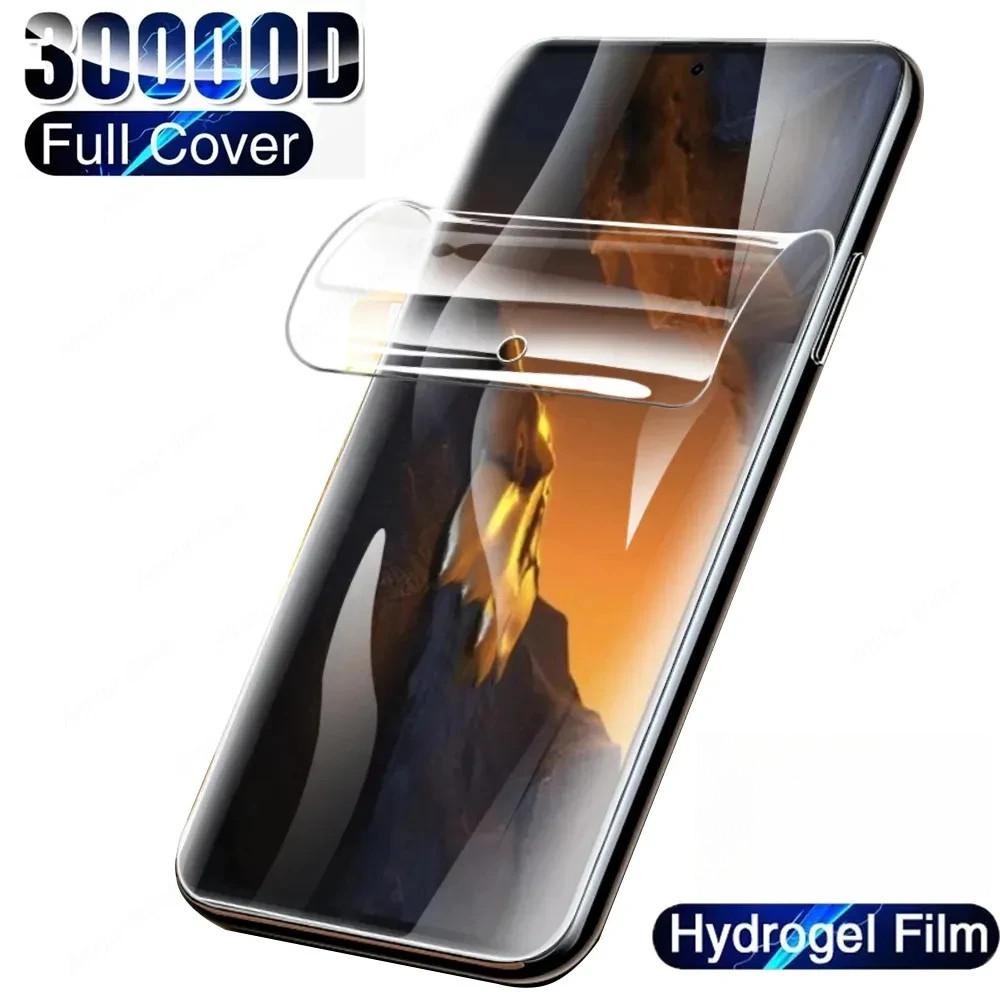 1-2 ชิ้นฟิล์มไฮโดรเจลคลุมทั้งหมดสําหรับ Y300 Y300i Y300t GT Plus Pro 5G หน้าจอป้องกัน HD และความเป็น