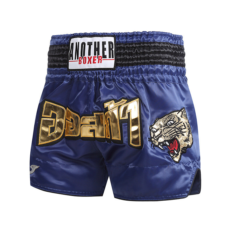 New Boxing Training Shorts Tear-Resistant Boxing Shorts Comprehensive Fighting Shorts 6Y8H
