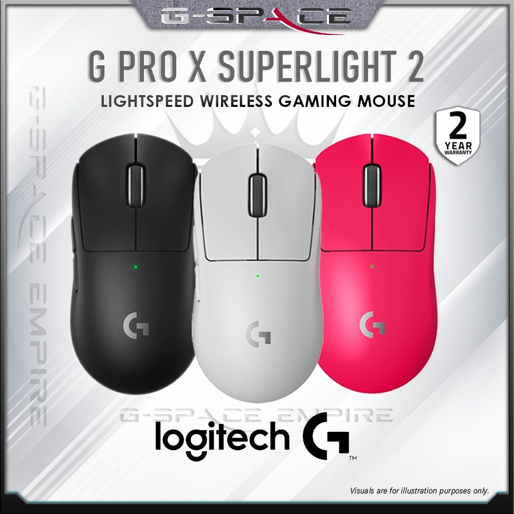 เมาส์เล่นเกมไร้สาย Logitech G PRO X SUPERLIGHT / G PRO X SUPERLIGHT 2 |