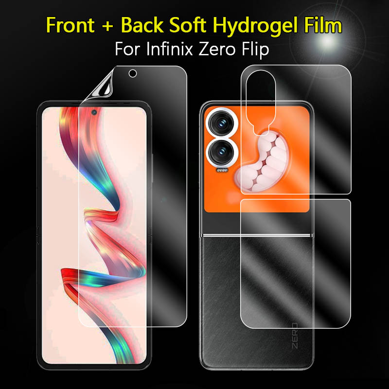 ฟิล์ม TPU แบบนุ่มด้านหน้า/ด้านหลังสําหรับ Realme GT 8 7 7T Pro Ultra Clear Anti Scratch Full Coverage Screen Protector - ไม่ใช่กระจกนิรภัย