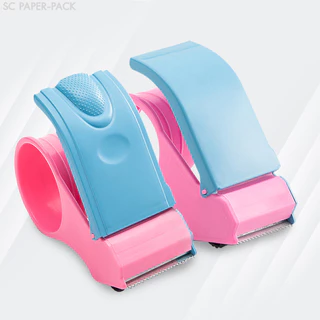 SC Paper-Pack ที่ตัดเทปสีบานเย็น ราคาถูก ตัวตัดเทป 2 นิ้ว