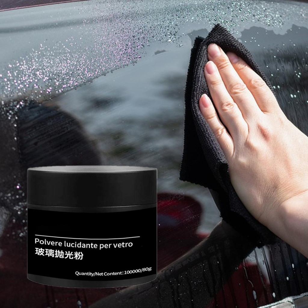 Car Glass Polish Acid Rain & Watermarks Remover สําหรับรถยนต์ Cerium Oxide Powder Glass Polishing Co