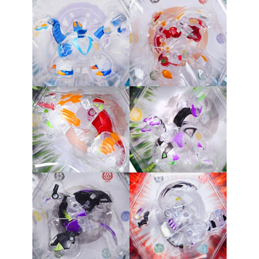 2021 สไตล์ใหม่ Bakugan baa Bakugan ของแท้โปร่งใสเพชร Bakugan Boxless