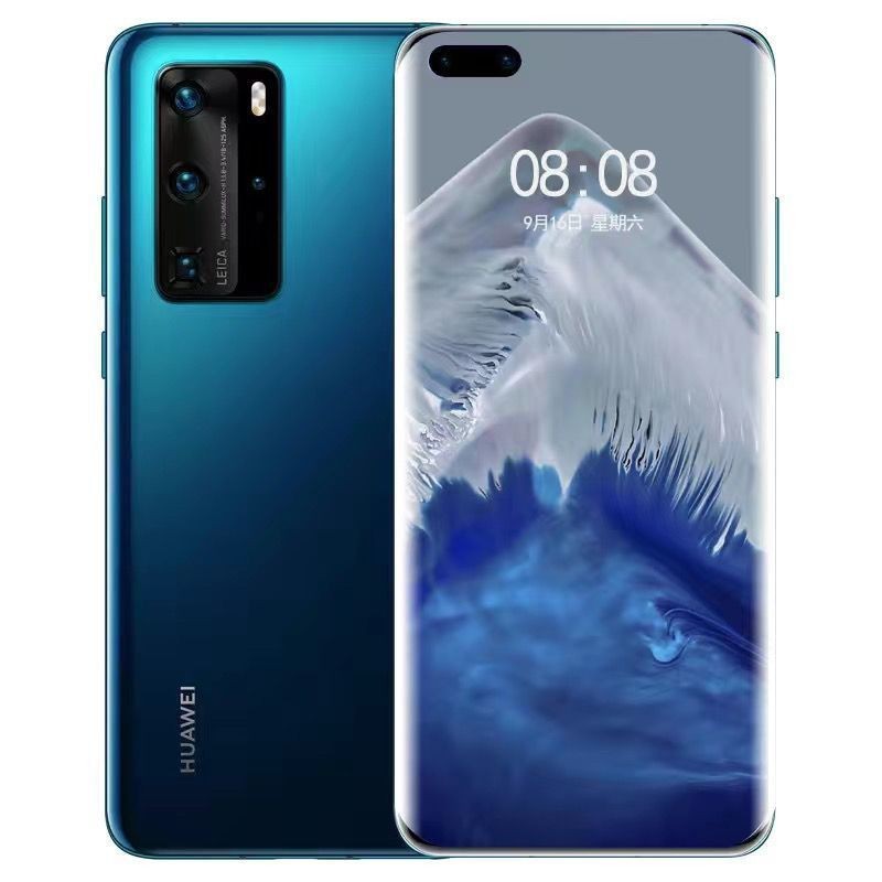โทรศัพท์มือถือ Huawei มือสอง P40pro Hongmeng ระบบ 8+256G Kirin 990 ชิป 5G การถ่ายภาพ HD ความงาม