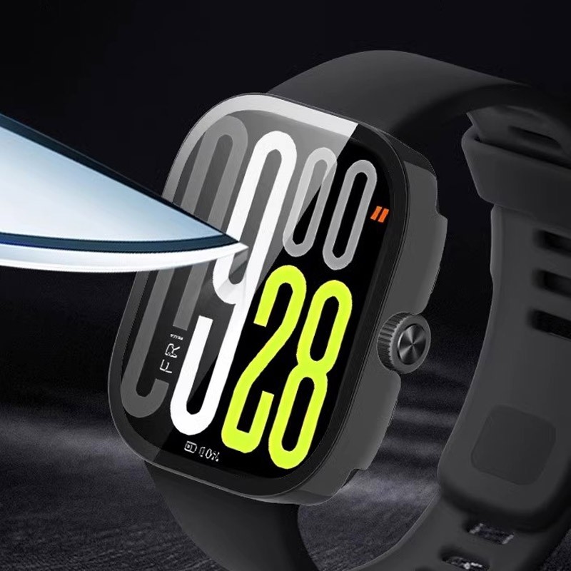 กรณี PC + กระจกนิรภัยสําหรับ Realme นาฬิกา 2 3 S100 T1 Pro Smartwatch ป้องกันหน้าจอกรอบกันชนสําหรับ 