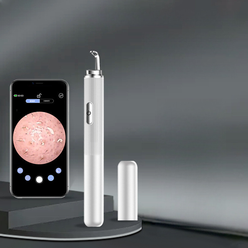Visual Acne Needle HD การขยาย 50x เครื่องมือกดสิวที่แม่นยําแว่นขยายและขยายอุปกรณ์สิวหัวดําทําความสะอาดผิวหน้า
