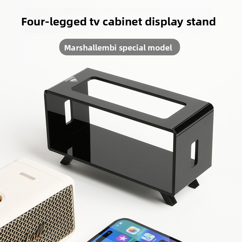 เหมาะสําหรับ Marshall EMBERTON II/III Marshall Speaker ขาตั้งเดสก์ท็อปรุ่นที่ 123 ฐานย้อนยุค