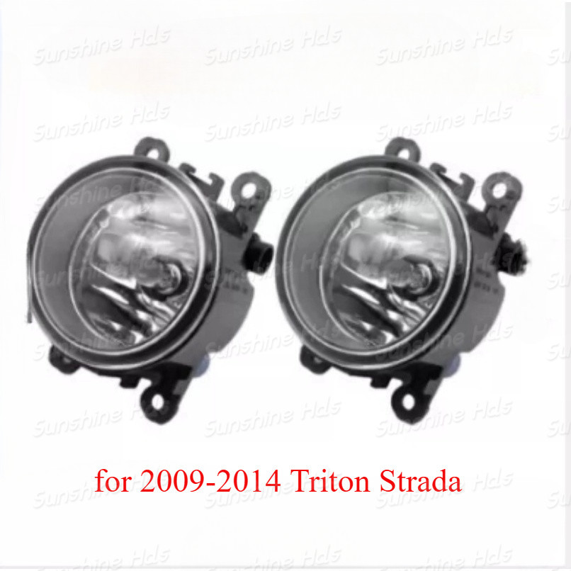 H11 ไฟตัดหมอก LED ไฟตัดหมอกสําหรับ 2009-2014 Triton Strada