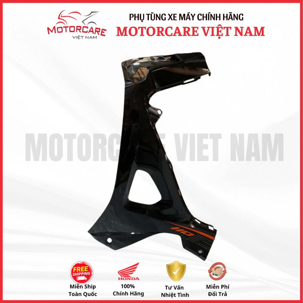 แฟริ่งซ้าย | ใบมีดเบอร์ (2015-2016) สีส้ม สีดํา *YR322C* แท้ Honda (64465-K57-V80ZB)