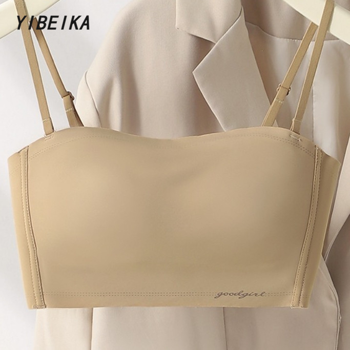เสื้อใน Bra เจลลี่บรา บราไร้ขอบ ไร้โครง ใส่สบาย อ่อนนุ่ม ผ้าไหมน้ำแข็งเย็นและไม่มีร่องรอย
