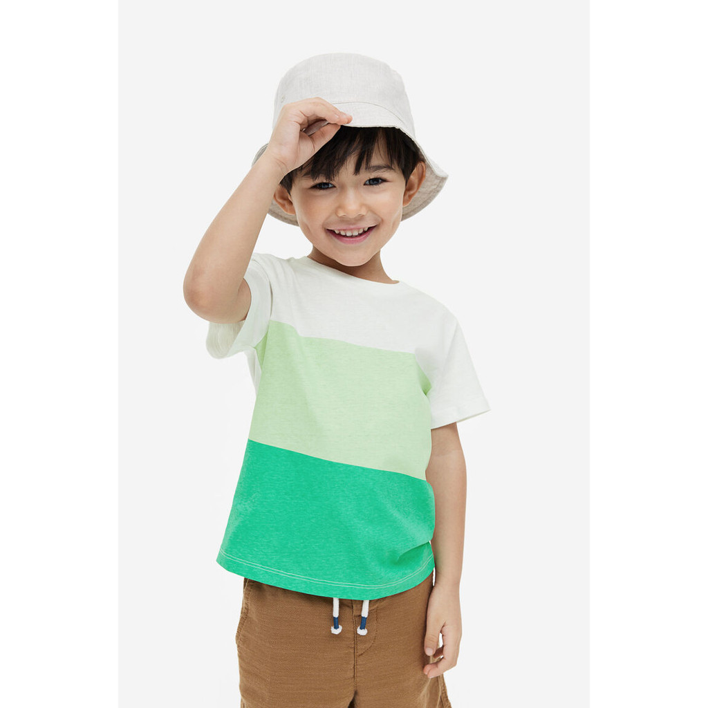 H&M(เอชแอนด์เอ็ม) เสื้อยืดผ้าคอตตอน Boys Cotton jersey T-shirt 1023198_5