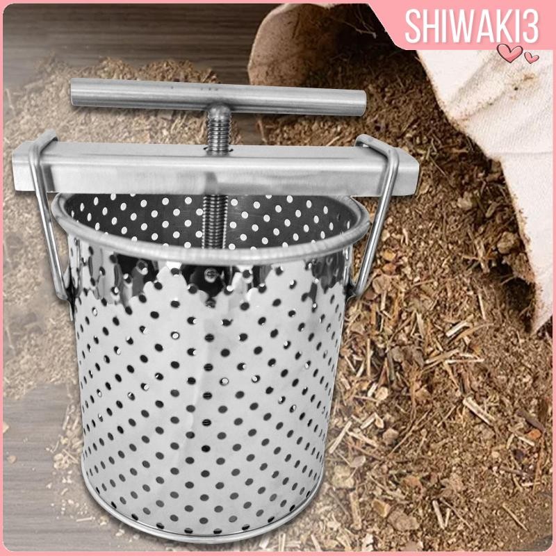 [ชิวากิ3] คู่มือคั้นน้ําผลไม้กดบาร์เรลน้ําผึ้งกดดูดฐานมั่นคงเครื่องมือในครัวเรือน304สแตนเลสสําหรับห้องครัวกลางแจ้งบ้าน - รูปที่ 4