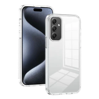 เคสหลังแข็งขอบใส สำหรับ Samsung A06 A16 A26 A36 A56 S24FE A55 A05S A54 S24Ultra S23FE A35 A25 A13 A23 S25Ultra