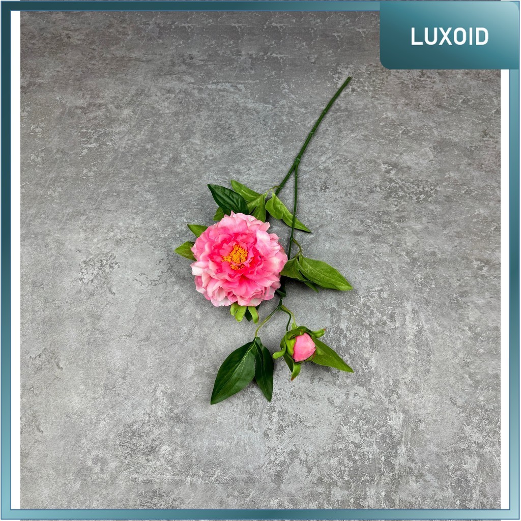 LUXOID - C59 ONI - ONI (x2) ผ้าไหมผ้าดอกโบตั๋นดอกไม้ 68 ซม. ARTIFICIAL FLOWERS ROOM DECORATION HOME 