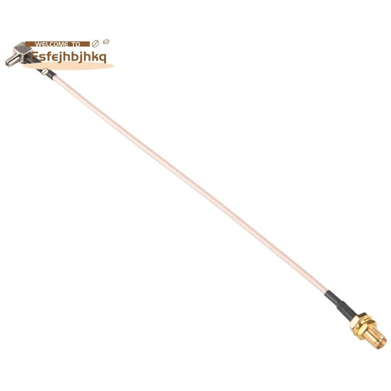 fsfejhbjhkkq8" SMA Female to TS9 Male Pigtail Coaxial Cable RG316