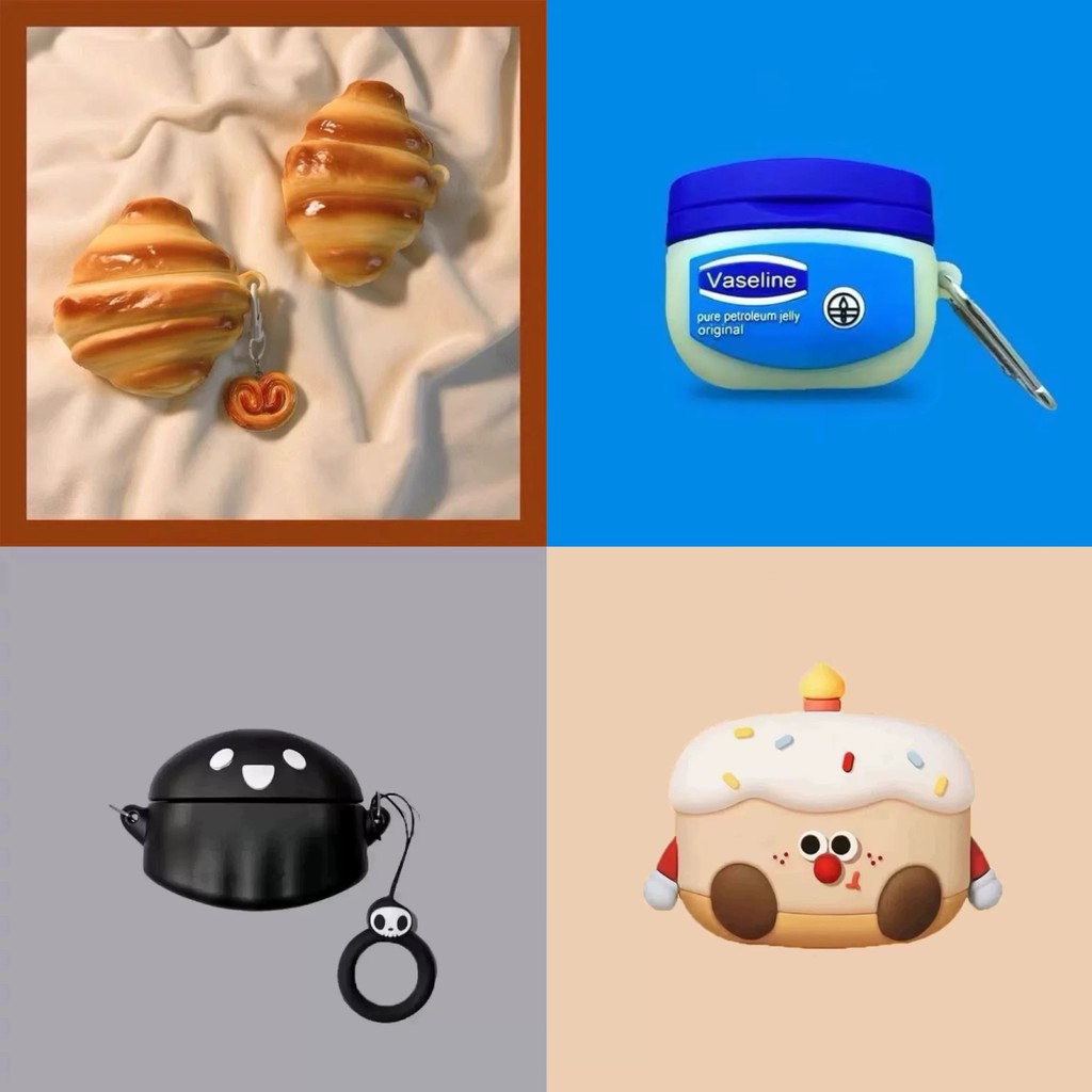 Ghost สําหรับ baseus mc1pro เคสป้องกัน baseus mc1pro คลิปหูชุดหูฟังบลูทูธซิลิโคนเคสนิ่ม baseus mc1 ห