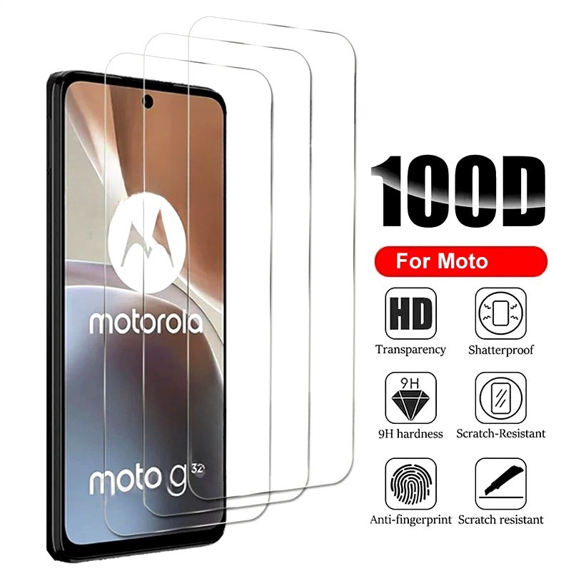 HD ฟิล์มกระจกนิรภัยป้องกันสําหรับ Motorola Moto G86 G84 G82 G75 G73 G72 G71s G64 G62 G60 G56 G55 G54