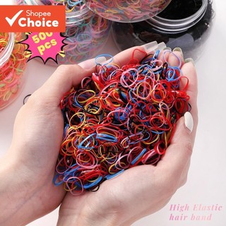 Faixas De Cabelo Descartáveis Coloridas Para Meninas , Suporte De Rabo De Cavalo Bebês , Conjunto De Presente , Acessóri