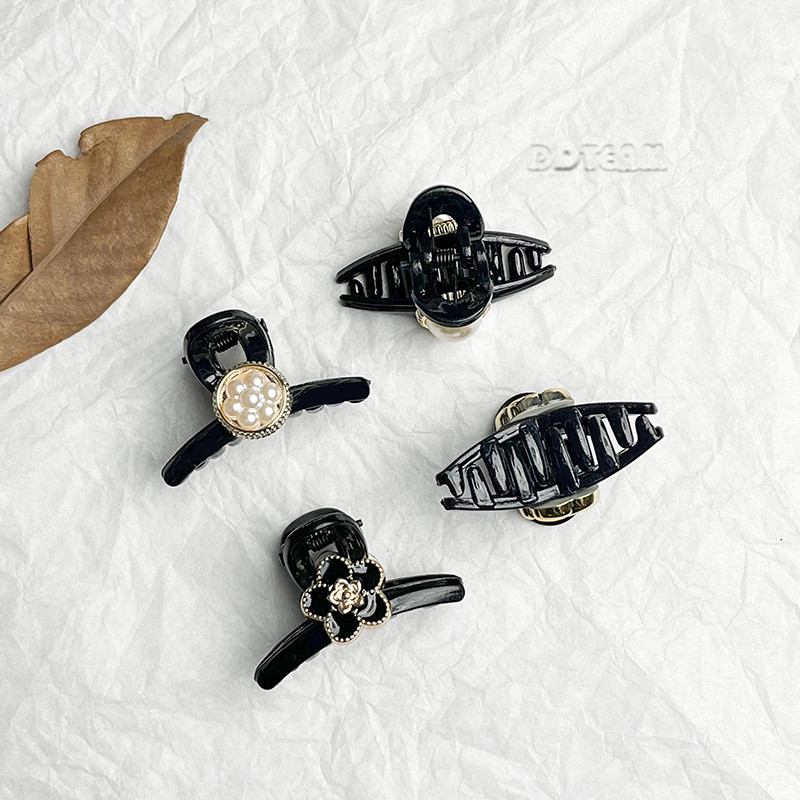 ความรู้สึกระดับไฮเอนด์ ดอกเคมีเลีย มินิคว้าคลิปผู้หญิงด้านเรียบกิ๊บเจ้าหญิงหัวอารมณ์อุปกรณ์ผม - รูปที่ 4