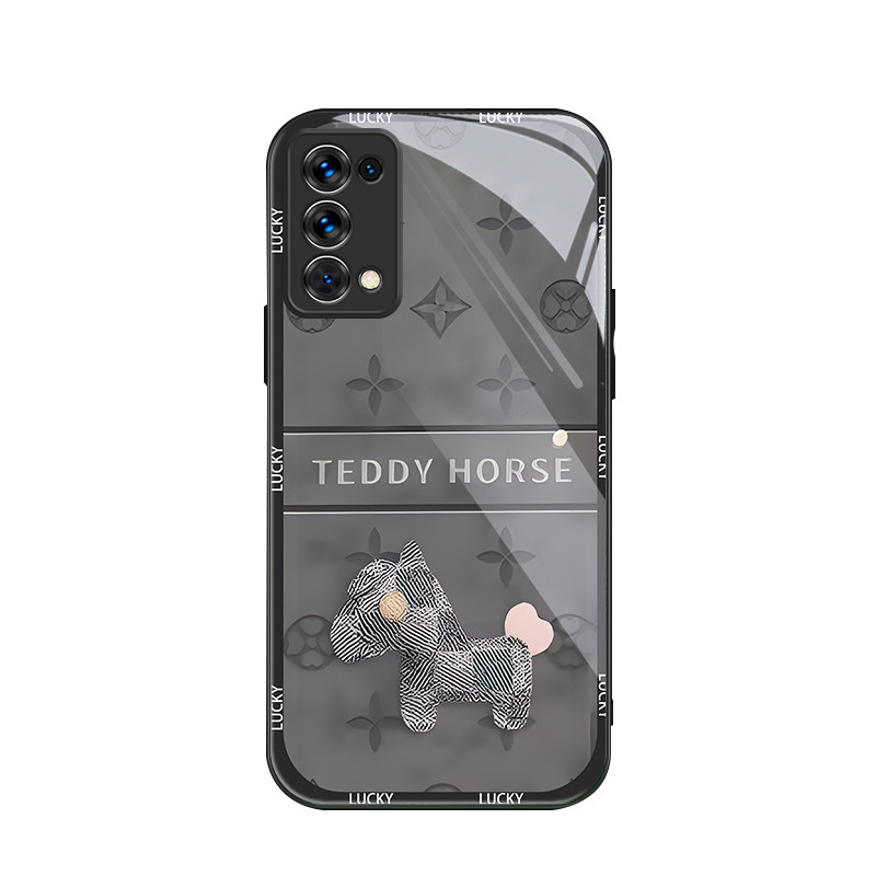 สําหรับ Oppo Reno5 5G( ไม่ใช่ 4G) , Cute Mini Pony บุคลิกภาพอินเทรนด์ เคสป้องกันโทรศัพท์ป้องกันการตก