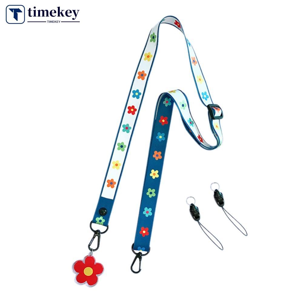 TME 1 ชิ้นหน้ากากใบหน้าปรับได้ Lanyard จี้การ์ตูน Cross-Body Anti-drop แขวนคอไหล่เดี่ยวขยายสายคล้องหน้ากาก