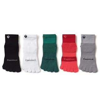 New!!! Toson Story ถุงเท้าแยกนิ้ว Toe Socks Mid Tube Coolmax น้ำหนักเบา สำหรับวิ่ง จักรยาน ระบายอากาศดี