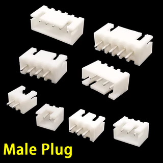 100pcs JST XH2.54 ชายหญิงวัสดุ Connector Leads Pin Header Housing 2/3/4/5 Pin Terminal Plug หญิงซ็อกเก็ตเปลือกพลาสติก