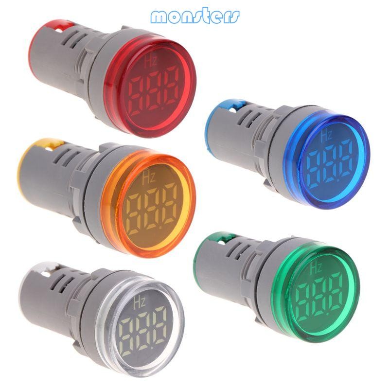 Mon 110 380V AC ความถี่ HZ Meter เครื่องทดสอบช่วงการวัด 20-75Hz ทนทาน