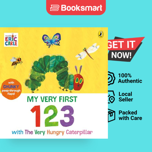 My Very First 123 with The Very Hungry Caterpillar: A Lift-the-Flap Bo - 9780241720851