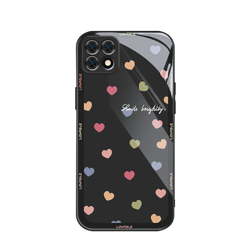 สําหรับ Samsung Galaxy A22 5GNot fit 4G , หัวใจเล็กๆมากมาย, บุคลิกภาพอินเทรนด์, เคสป้องกันโทรศัพท์ป้