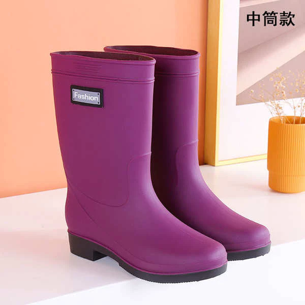 รองเท้าบูทกันฝนยางกันลื่นสำหรับผู้ใหญ่ thumbnail 9