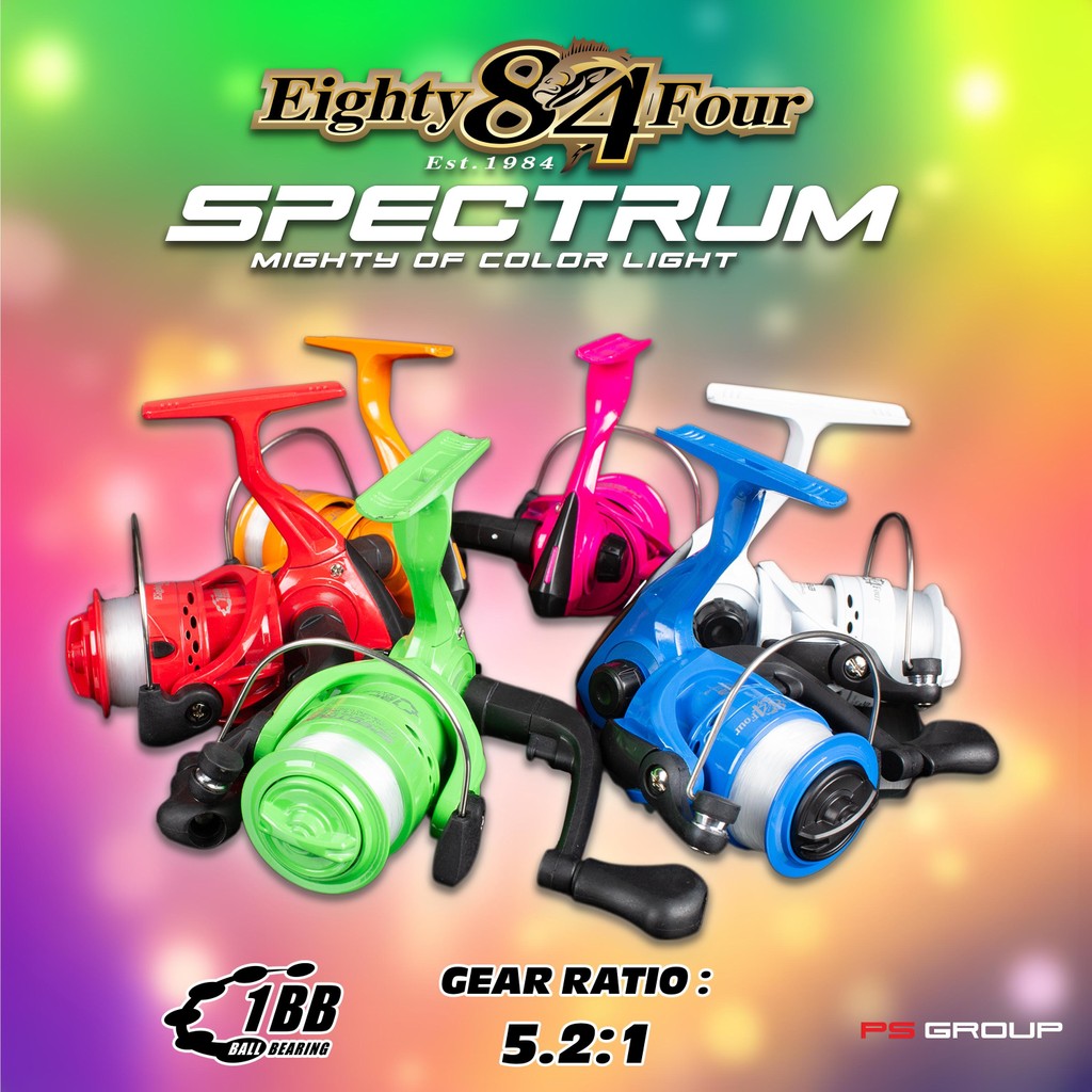 รอก 84 Spectrum Spinning รอกราคาเบาๆ เพียง 95 บาท!!