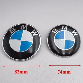 ฝากระโปรงหน้า emblelm หรือโลโก้ด้านหลัง 82 มม. 74 มม. สําหรับ BMW badge 1 3 5 7 series X6 X5 X4 X3 X1 ร่วมแบรนด์ประสิทธิภาพ