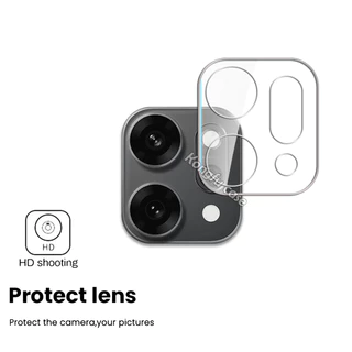1-3 ชิ้นกล้องฟิล์มกระจกนิรภัยสําหรับ OPPO Reno 16 15 14 13 12 Pro F Reno15 15F Reno16 16F 5G 4G 3D โปร่งใสเลนส์ Protector Full Coverage ป้องกันฟิล์มแก้วเลนส์