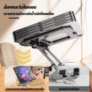 ขาตั้งแท็บเล็ต ที่วางโทรศัพท์มือถือ แบบพับได้ หมุนได้ที่360องศา พกพาสะดวก แข็งแรง ทนทาน